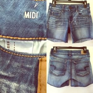 American Eagle Midi Shorts